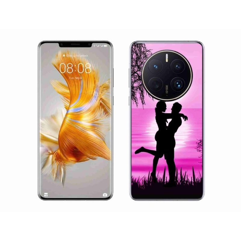 Gelový obal mmCase na mobil Huawei Mate 50 Pro - západ slunce
