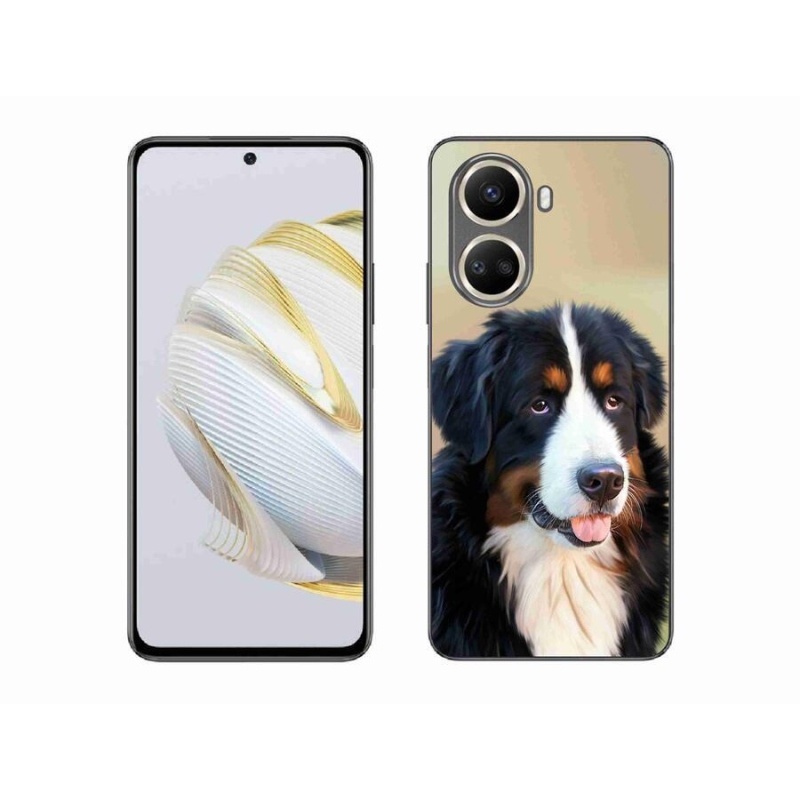 Gelový obal mmCase na mobil Huawei Nova 10 SE - bernský salašnický pes