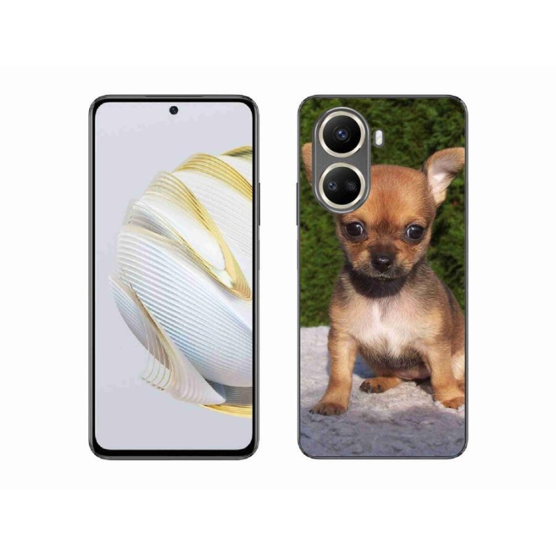 Gelový obal mmCase na mobil Huawei Nova 10 SE - čivava 3