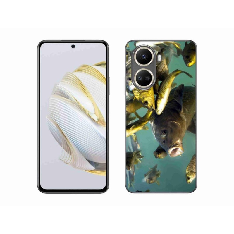 Gelový obal mmCase na mobil Huawei Nova 10 SE - hejno ryb