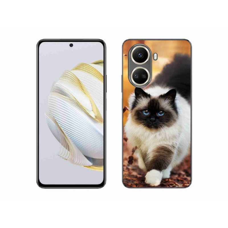 Gelový obal mmCase na mobil Huawei Nova 10 SE - kočka