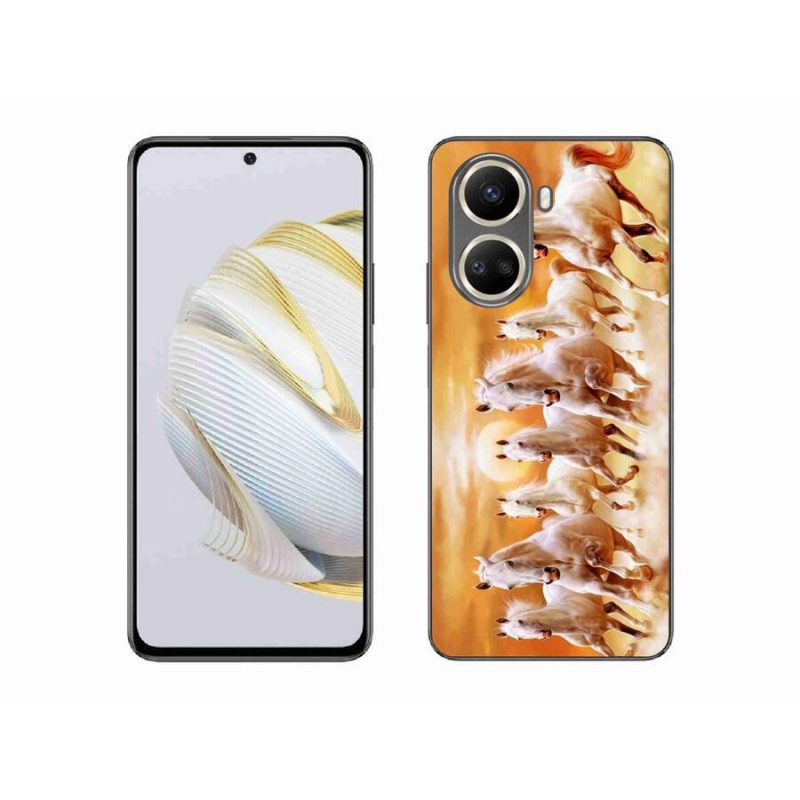 Gelový obal mmCase na mobil Huawei Nova 10 SE - koně 2