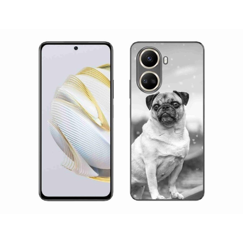 Gelový obal mmCase na mobil Huawei Nova 10 SE - mops