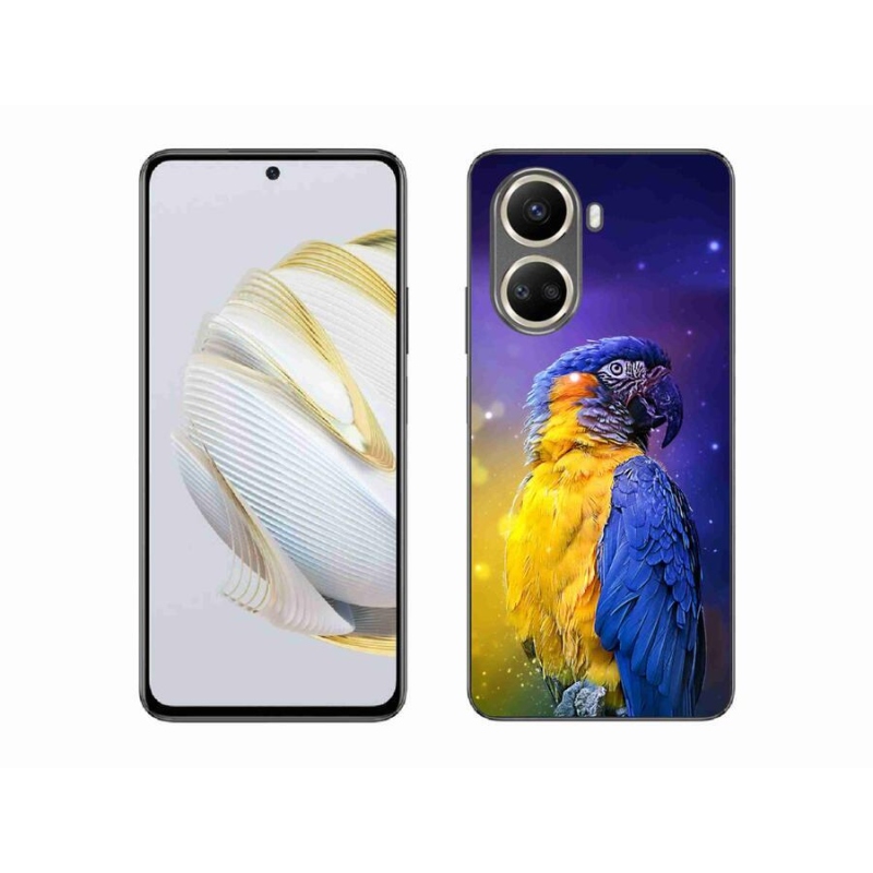 Gelový obal mmCase na mobil Huawei Nova 10 SE - papoušek ara 1