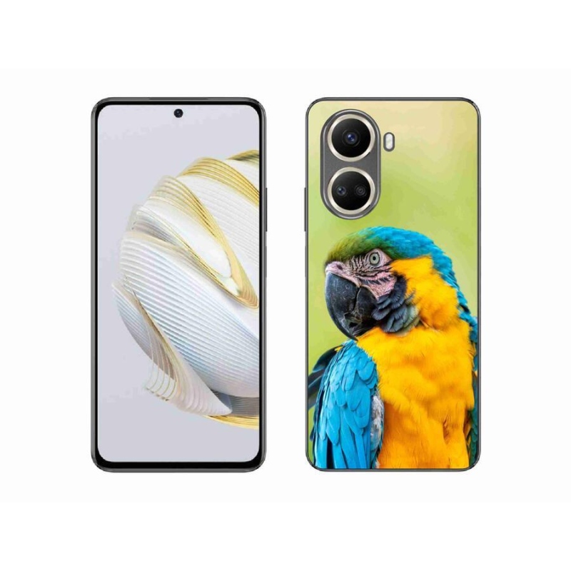 Gelový obal mmCase na mobil Huawei Nova 10 SE - papoušek ara 2