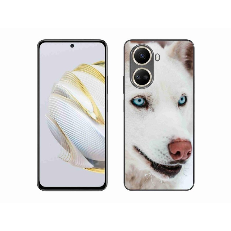 Gelový obal mmCase na mobil Huawei Nova 10 SE - psí pohled