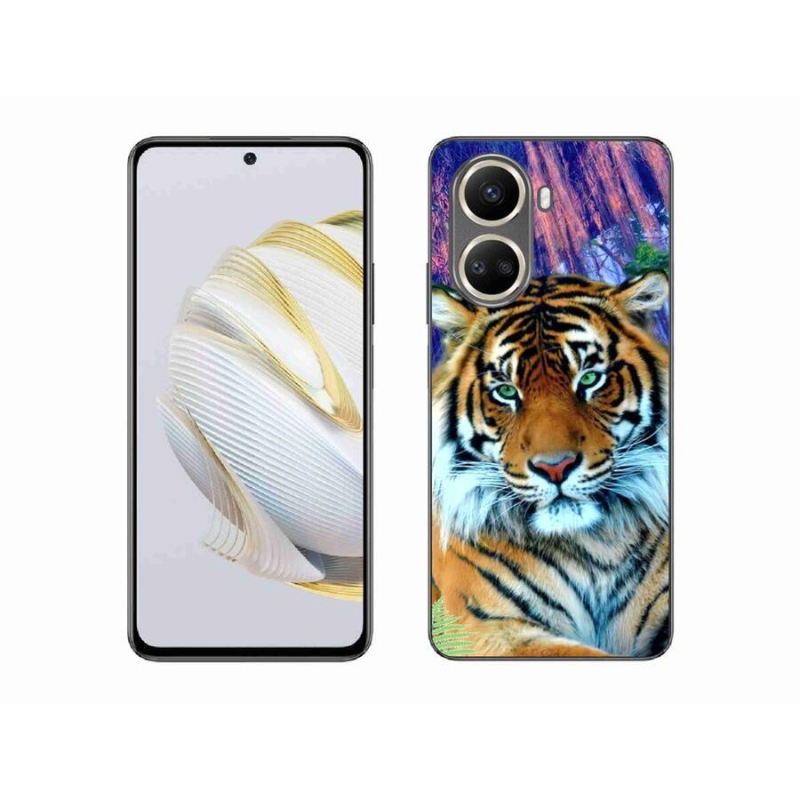Gelový obal mmCase na mobil Huawei Nova 10 SE - tygr
