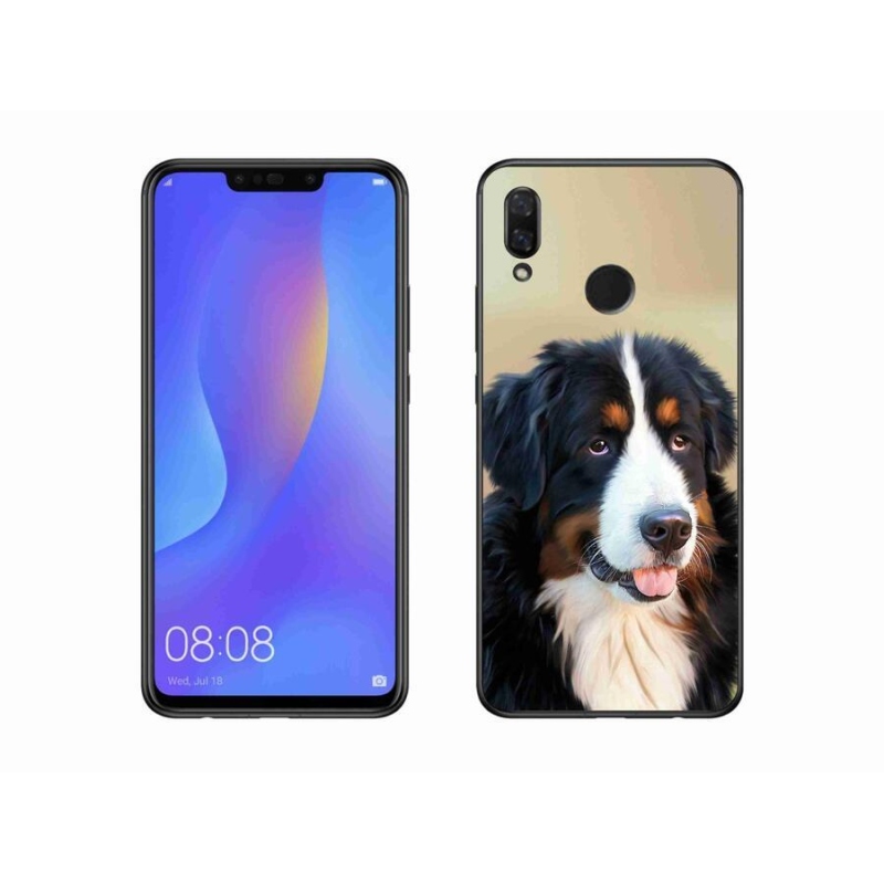 Gelový obal mmCase na mobil Huawei Nova 3 - bernský salašnický pes