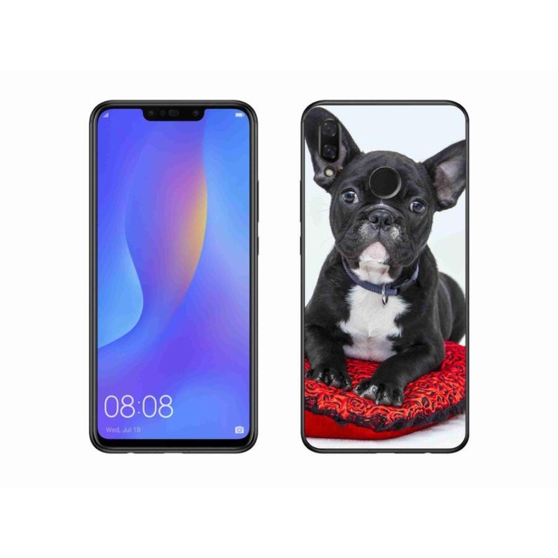 Gelový obal mmCase na mobil Huawei Nova 3 - buldok