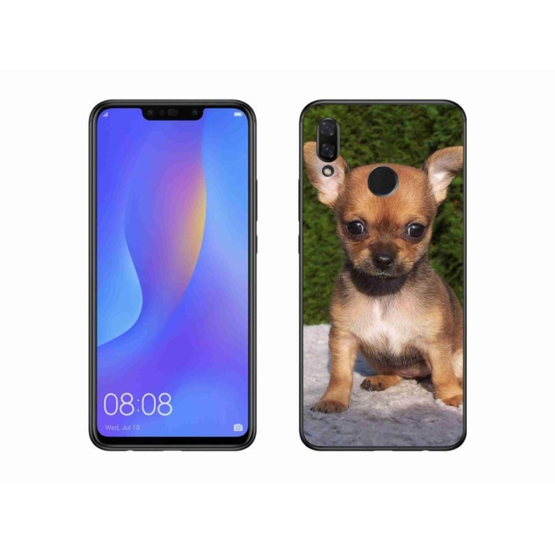 Gelový obal mmCase na mobil Huawei Nova 3 - čivava 3