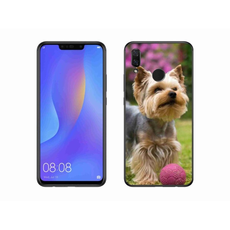 Gelový obal mmCase na mobil Huawei Nova 3 - jorkšír 4
