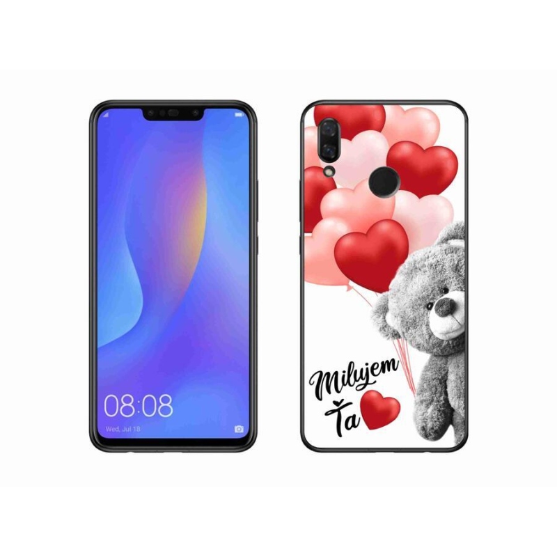 Gelový obal mmCase na mobil Huawei Nova 3 - milujem Ťa sk