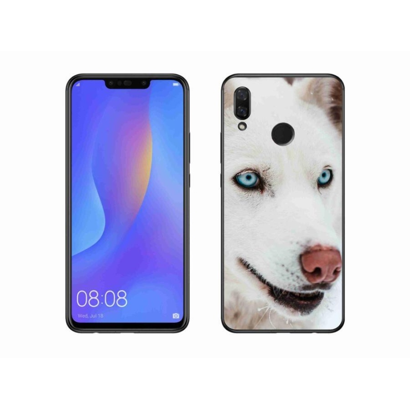 Gelový obal mmCase na mobil Huawei Nova 3 - psí pohled
