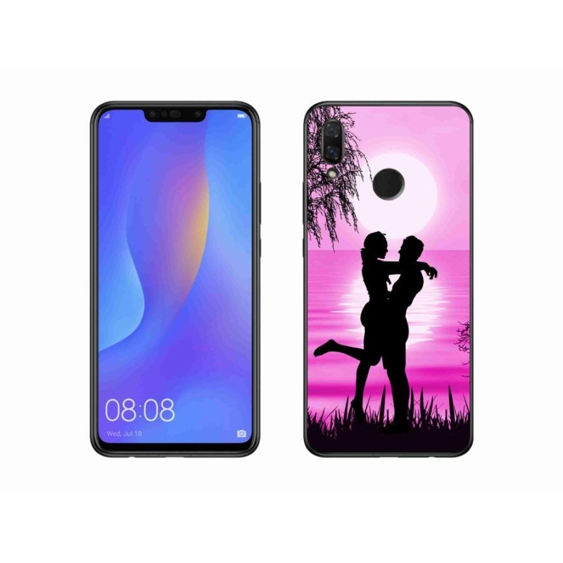 Gelový obal mmCase na mobil Huawei Nova 3 - západ slunce