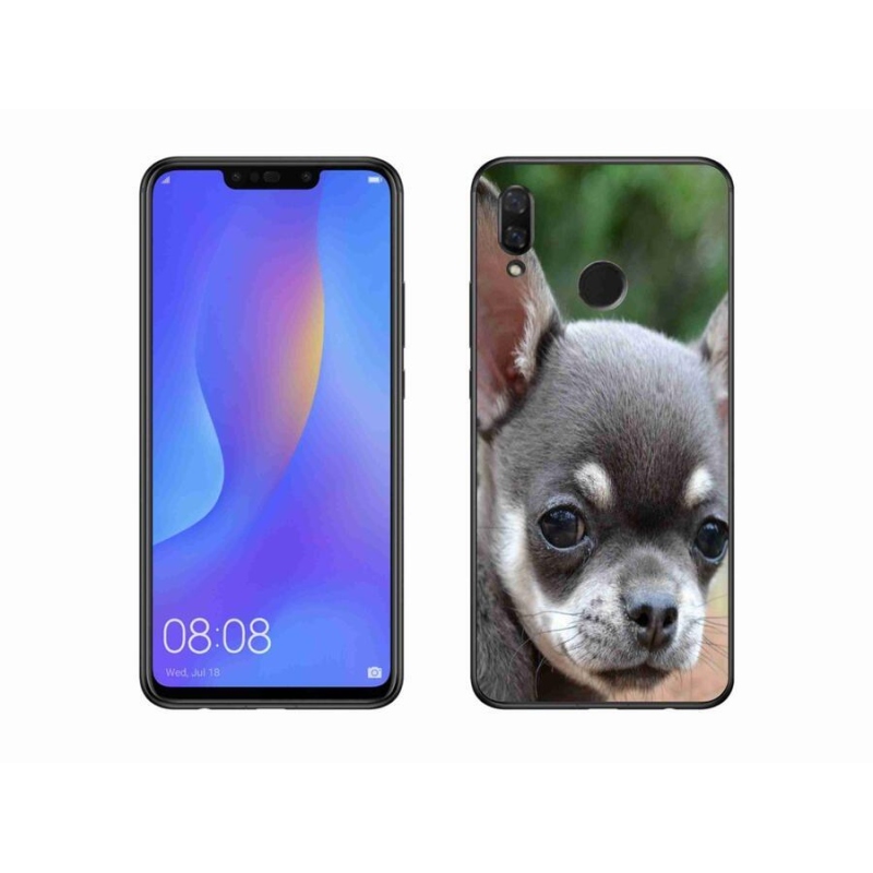 Gelový obal mmCase na mobil Huawei Nova 3i - čivava