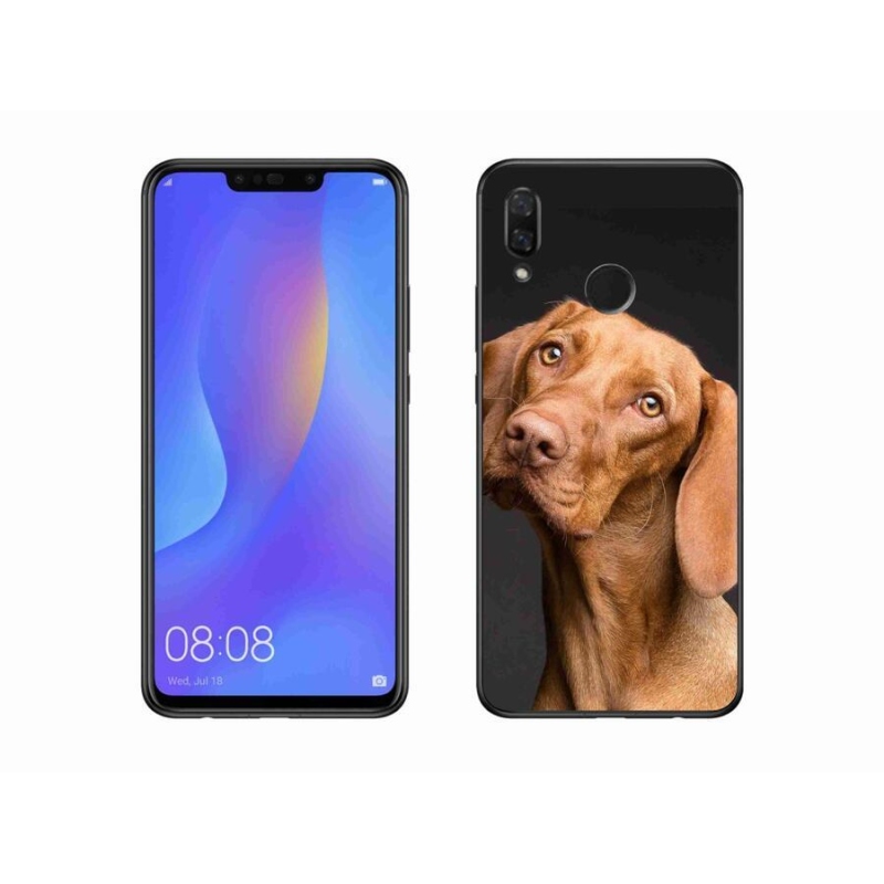 Gelový obal mmCase na mobil Huawei Nova 3i - maďarský ohař