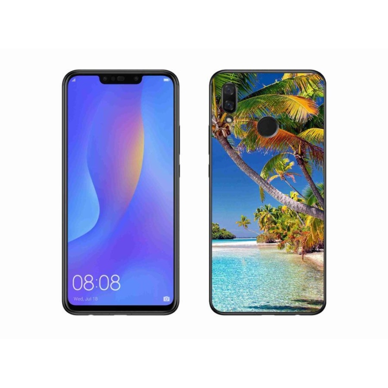 Gelový obal mmCase na mobil Huawei Nova 3i - mořská pláž