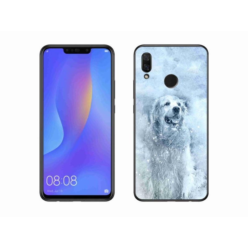 Gelový obal mmCase na mobil Huawei Nova 3i - retrívr