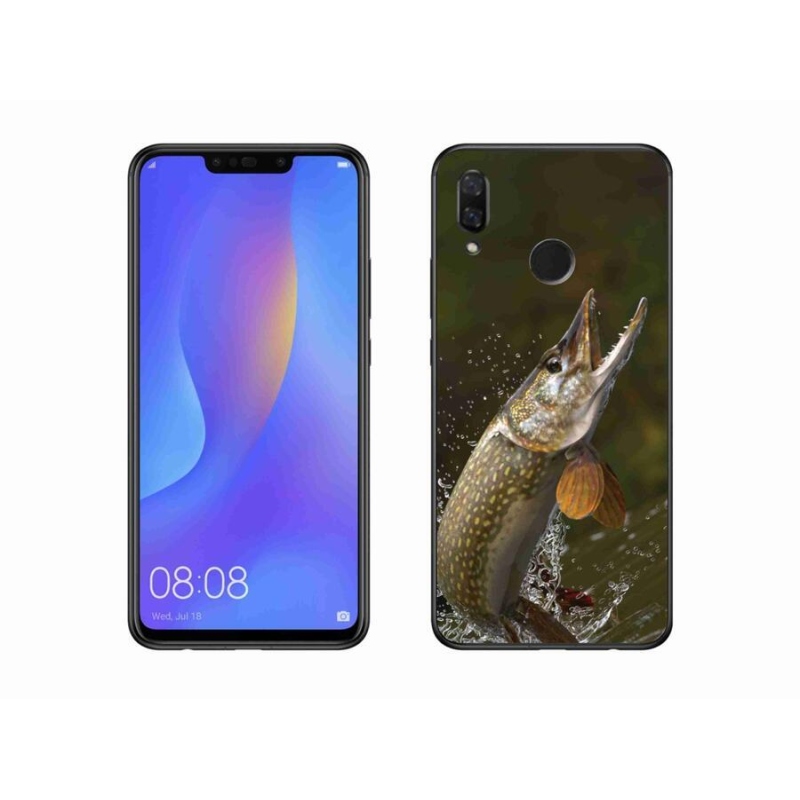 Gelový obal mmCase na mobil Huawei Nova 3i - štika