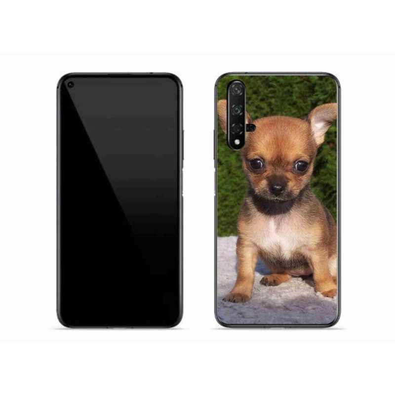 Gelový obal mmCase na mobil Huawei Nova 5T - čivava 3