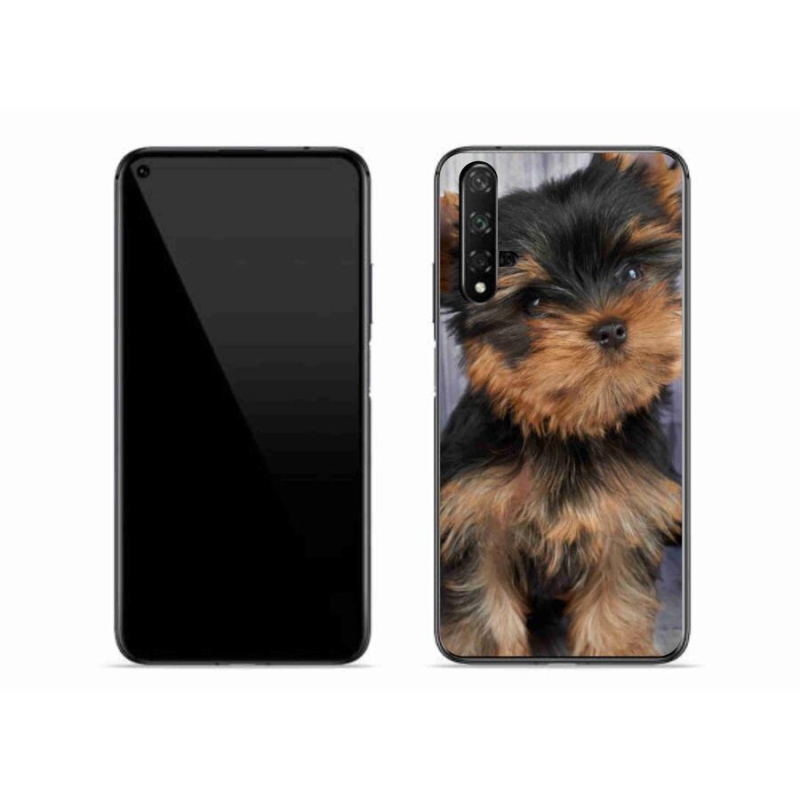 Gelový obal mmCase na mobil Huawei Nova 5T - jorkšír 9