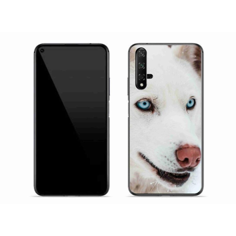 Gelový obal mmCase na mobil Huawei Nova 5T - psí pohled