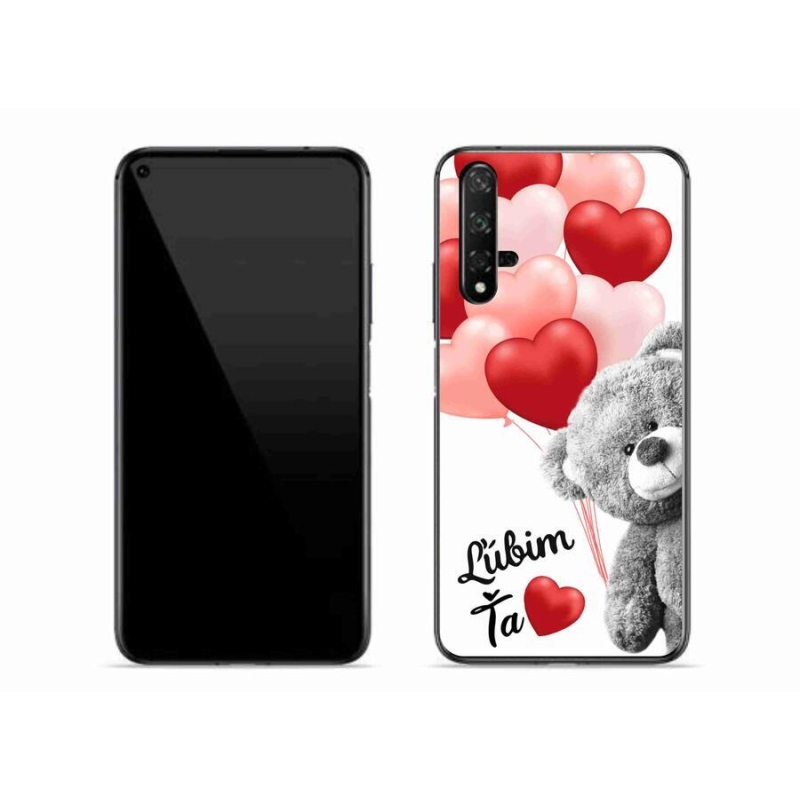 Gelový obal mmCase na mobil Huawei Nova 5T - ľúbim ťa sk
