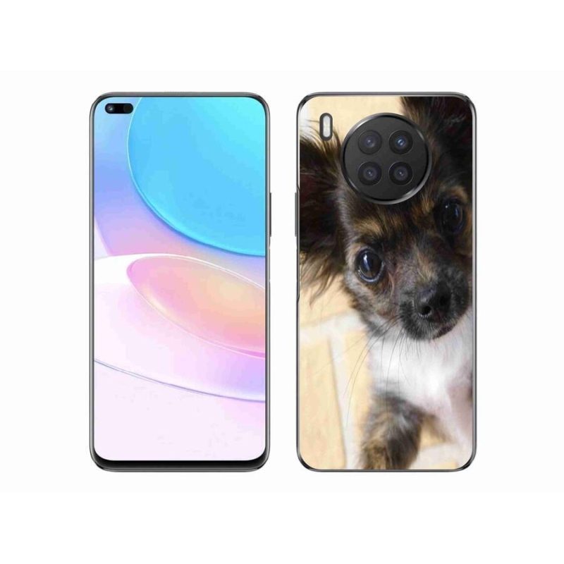 Gelový obal mmCase na mobil Huawei Nova 8i - čivava 2