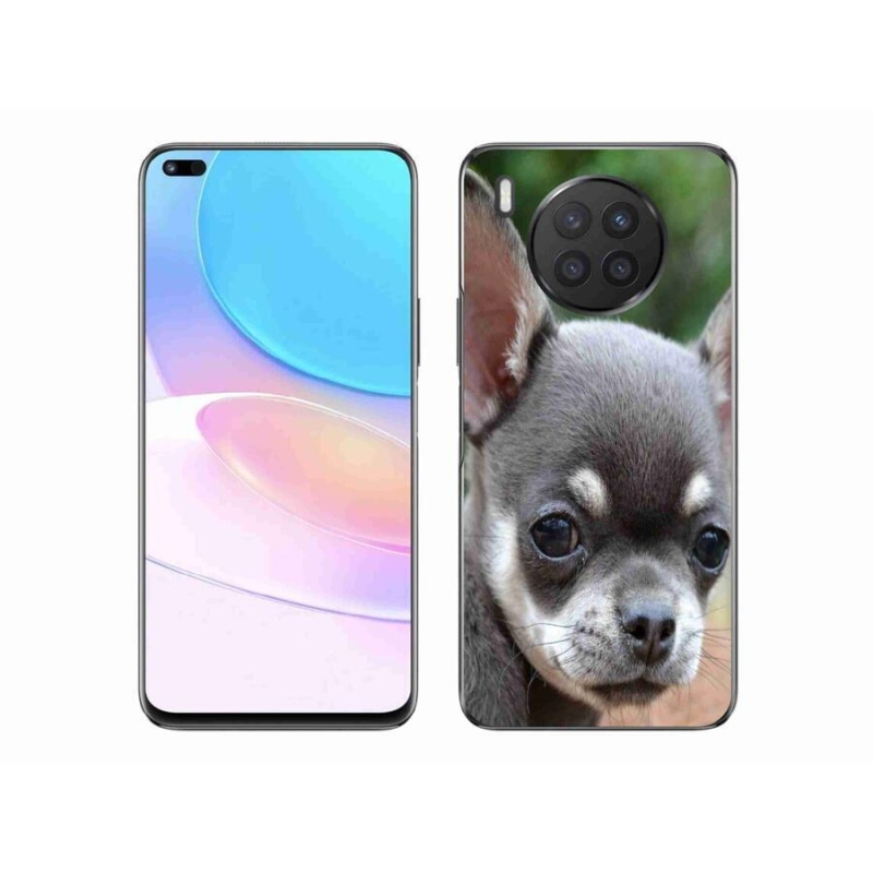 Gelový obal mmCase na mobil Huawei Nova 8i - čivava