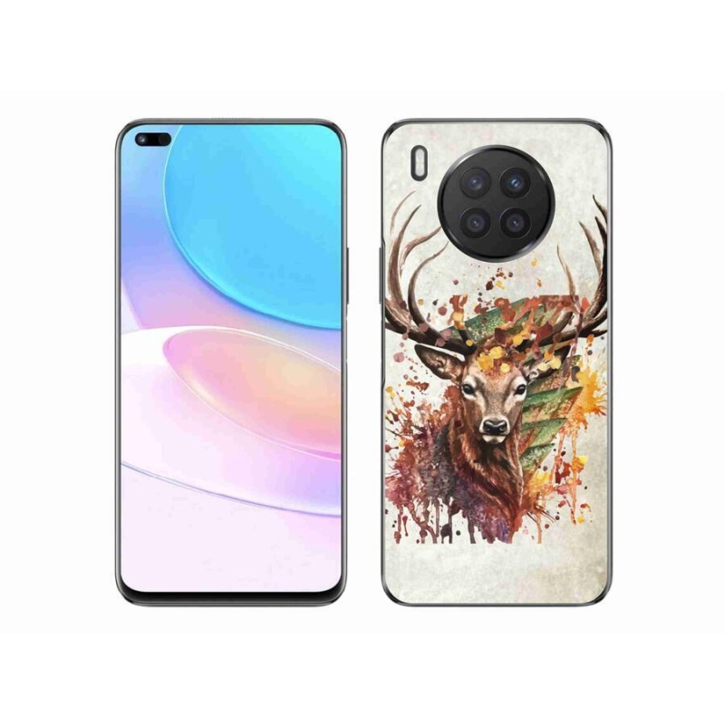Gelový obal mmCase na mobil Huawei Nova 8i - jelen 1