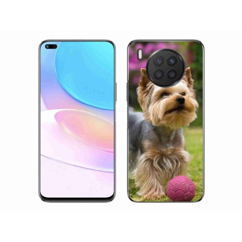 Gelový obal mmCase na mobil Huawei Nova 8i - jorkšír 4