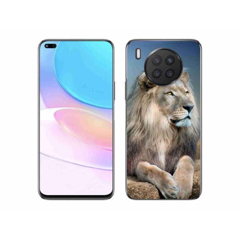 Gelový obal mmCase na mobil Huawei Nova 8i - lev 1