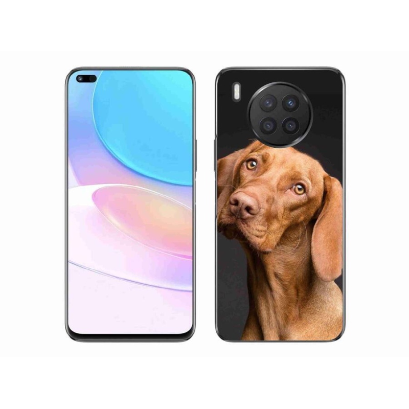 Gelový obal mmCase na mobil Huawei Nova 8i - maďarský ohař