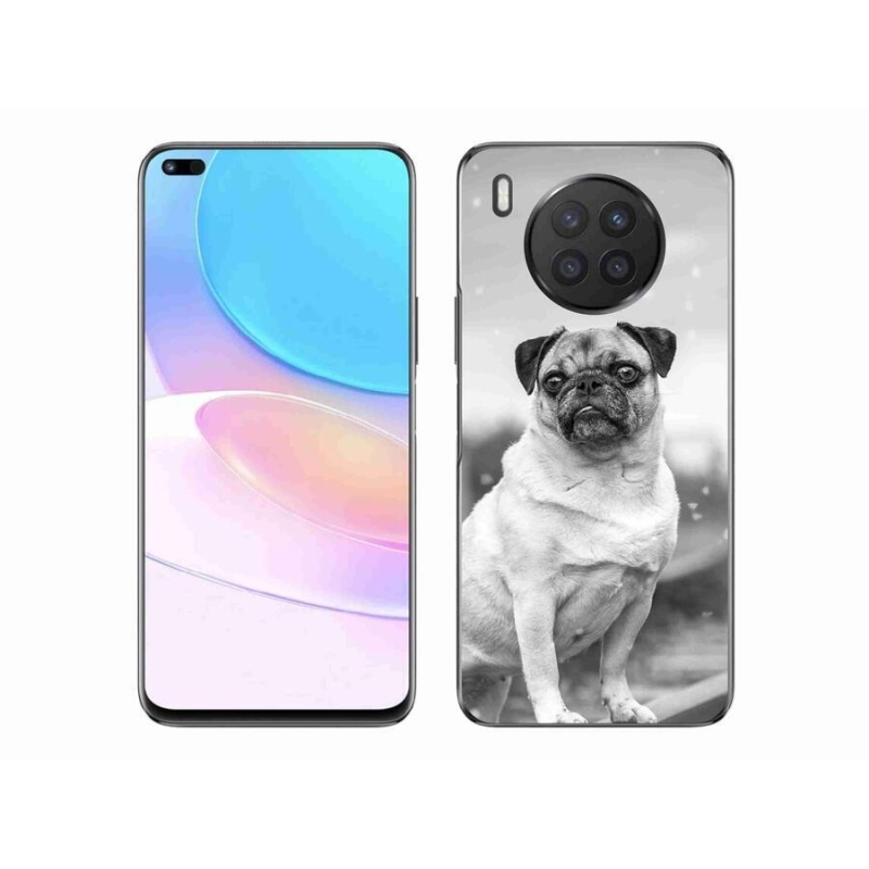 Gelový obal mmCase na mobil Huawei Nova 8i - mops