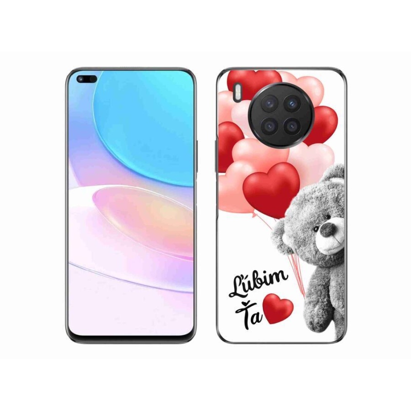Gelový obal mmCase na mobil Huawei Nova 8i - ľúbim ťa sk