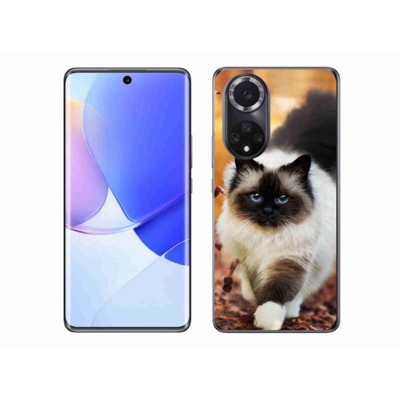 Gelový obal mmCase na mobil Huawei Nova 9 - kočka