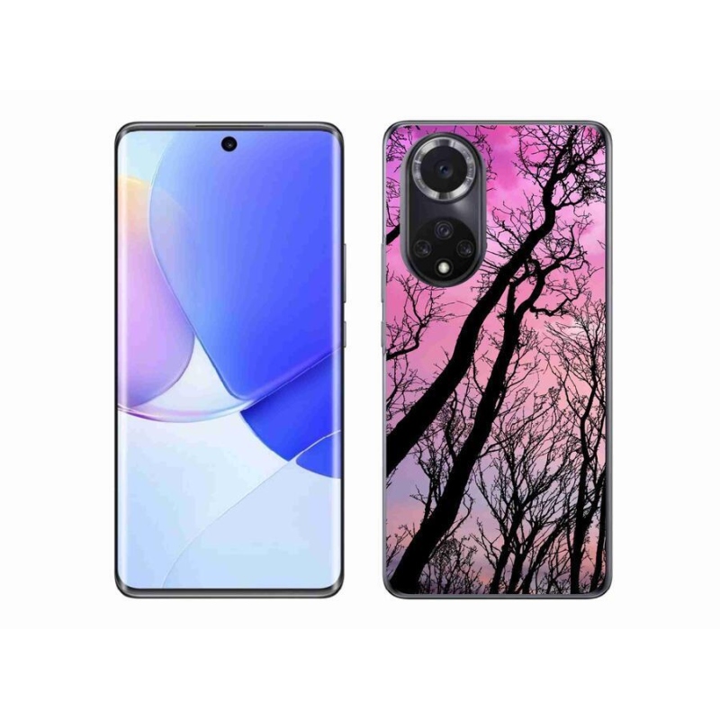 Gelový obal mmCase na mobil Huawei Nova 9 - opadané stromy