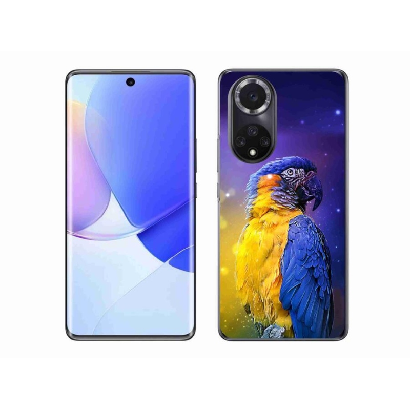 Gelový obal mmCase na mobil Huawei Nova 9 - papoušek ara 1