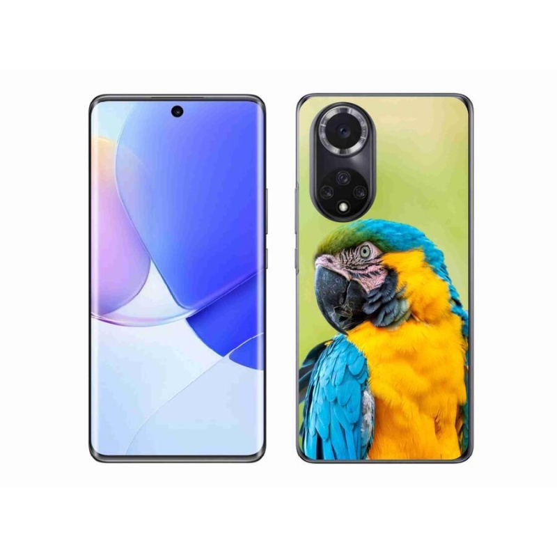 Gelový obal mmCase na mobil Huawei Nova 9 - papoušek ara 2