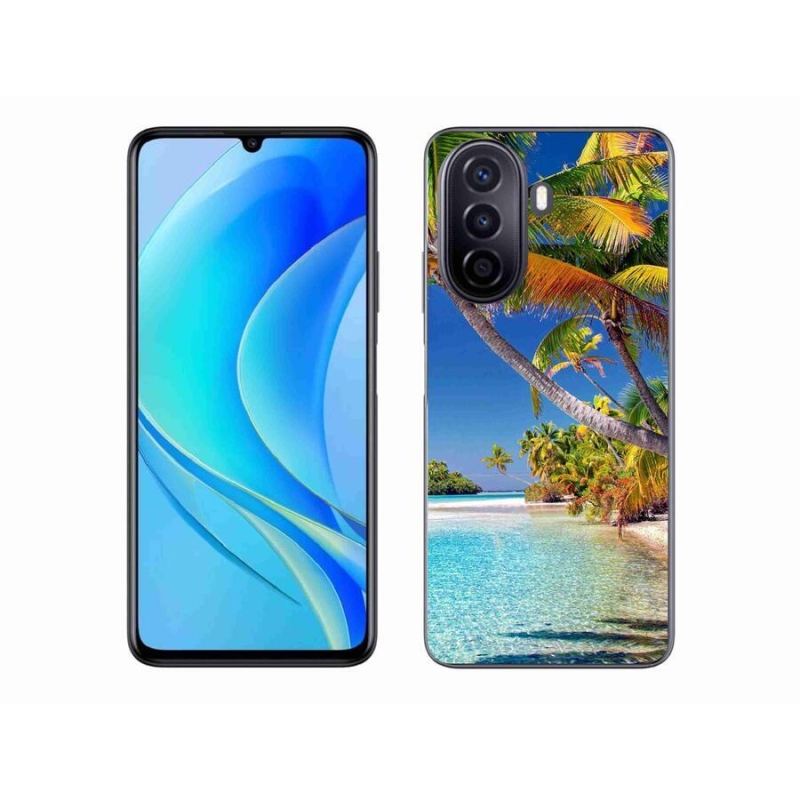 Gelový obal mmCase na mobil Huawei Nova Y70 - mořská pláž