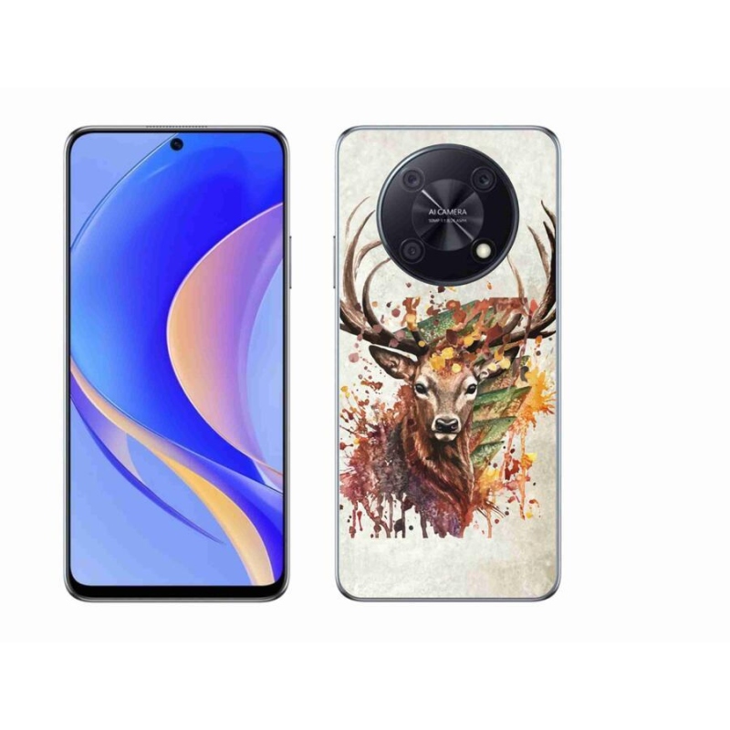 Gelový obal mmCase na mobil Huawei Nova Y90 - jelen 1