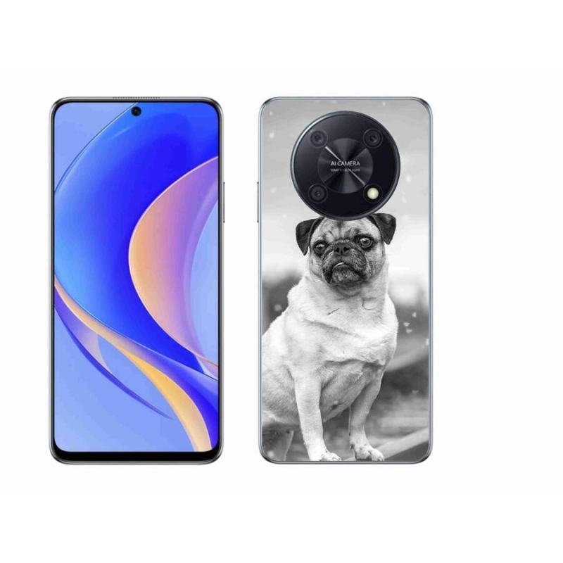 Gelový obal mmCase na mobil Huawei Nova Y90 - mops