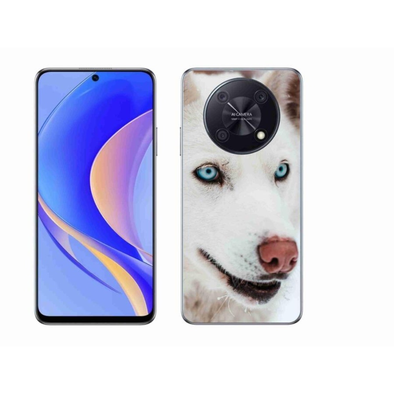 Gelový obal mmCase na mobil Huawei Nova Y90 - psí pohled