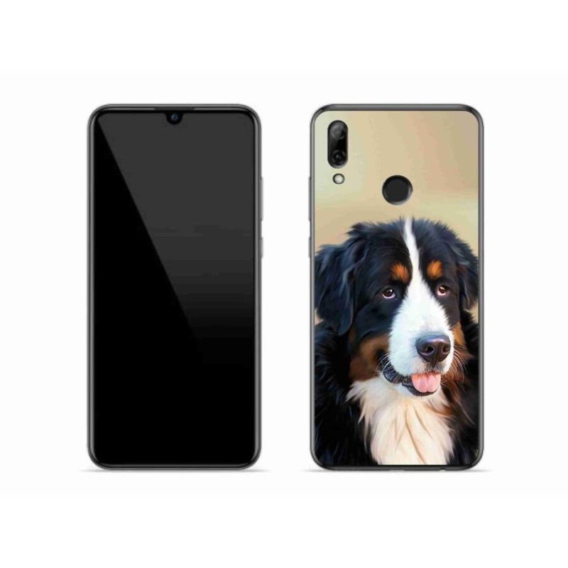 Gelový obal mmCase na mobil Huawei P Smart (2019) - bernský salašnický pes