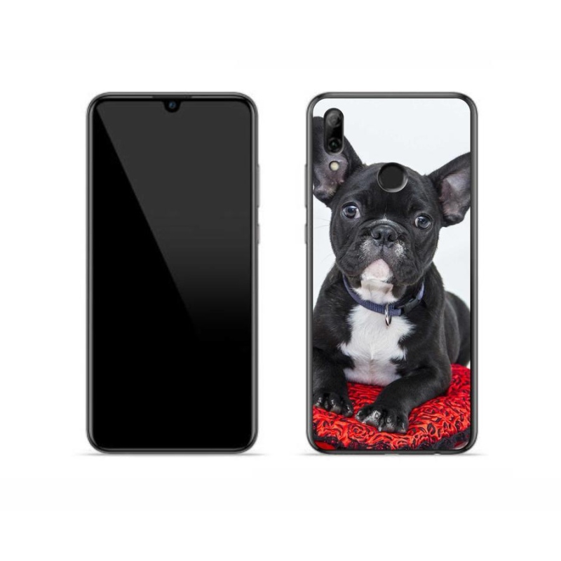 Gelový obal mmCase na mobil Huawei P Smart (2019) - buldok