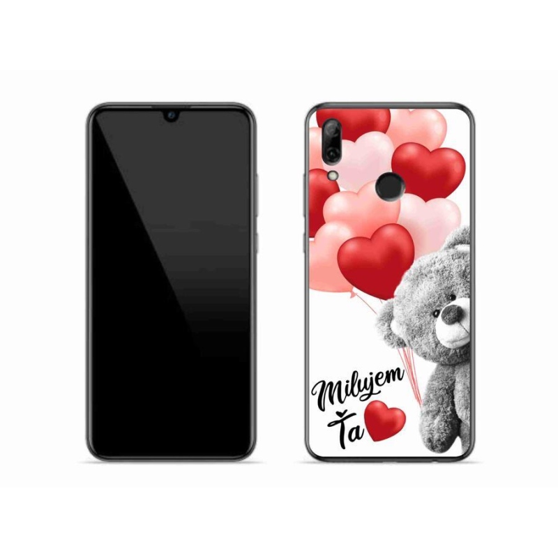 Gelový obal mmCase na mobil Huawei P Smart (2019) - milujem Ťa sk