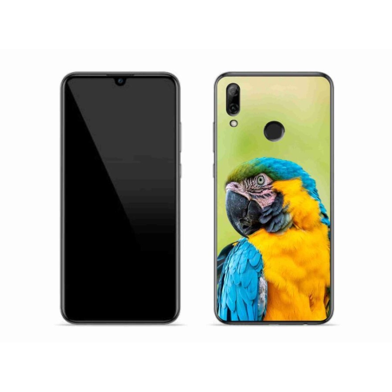 Gelový obal mmCase na mobil Huawei P Smart (2019) - papoušek ara 2