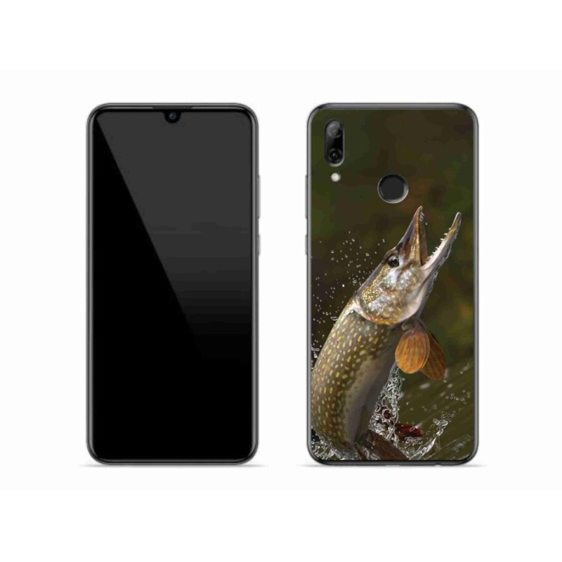 Gelový obal mmCase na mobil Huawei P Smart (2019) - štika