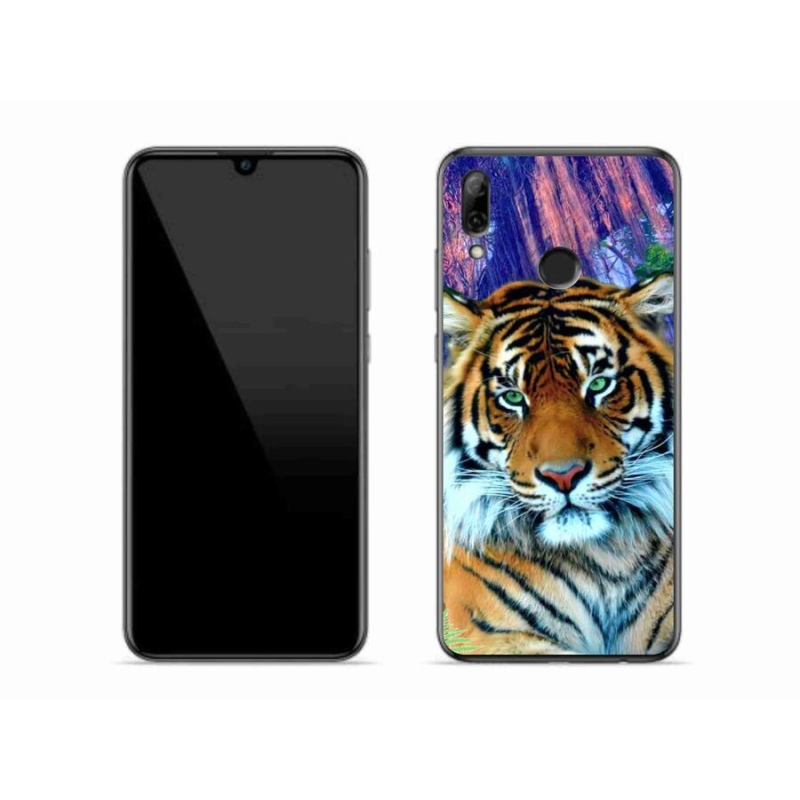 Gelový obal mmCase na mobil Huawei P Smart (2019) - tygr