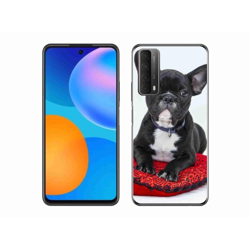 Gelový obal mmCase na mobil Huawei P Smart (2021) - buldok